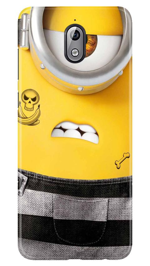 Minion Mobile Back Case for Nokia 3.1 (Design - 324)
