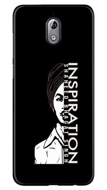 Bhagat Singh Mobile Back Case for Nokia 3.1 (Design - 329)