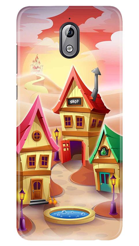 Sweet Home Mobile Back Case for Nokia 3.1 (Design - 338)