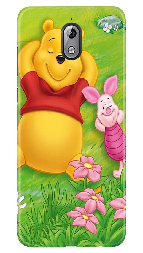 Winnie The Pooh Mobile Back Case for Nokia 3.1 (Design - 348)