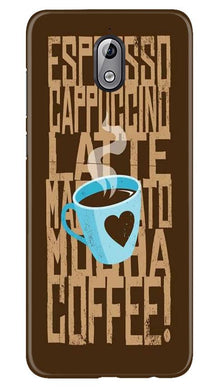 Love Coffee Mobile Back Case for Nokia 3.1 (Design - 351)
