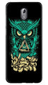 Owl Mobile Back Case for Nokia 3.1 (Design - 358)