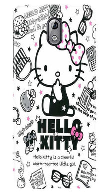 Hello Kitty Mobile Back Case for Nokia 3.1 (Design - 361)