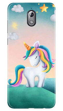 Unicorn Mobile Back Case for Nokia 3.1 (Design - 366)