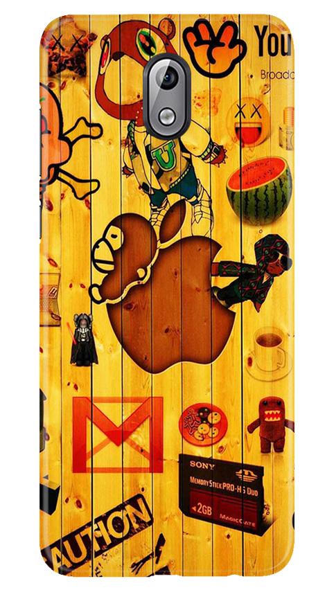 Wooden Texture Mobile Back Case for Nokia 3.1 (Design - 367)
