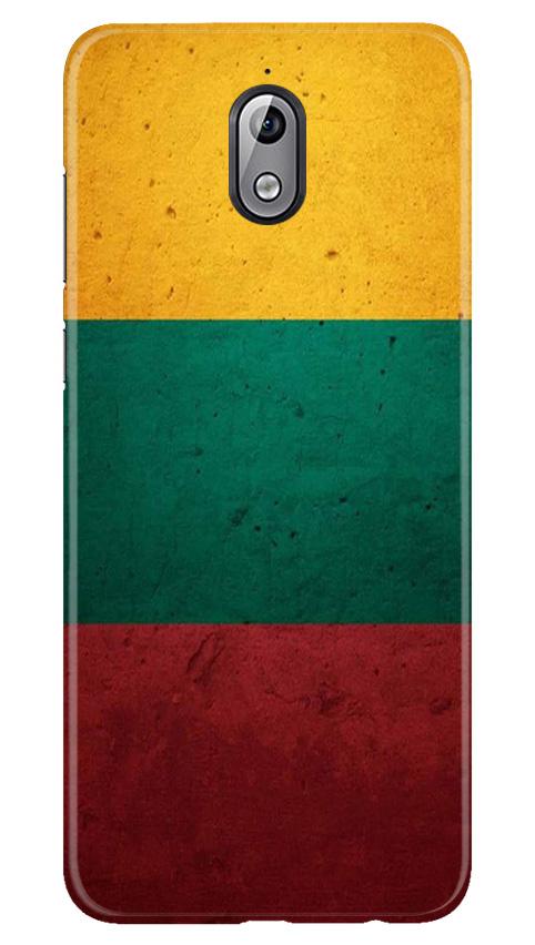 Color Pattern Mobile Back Case for Nokia 3.1 (Design - 374)