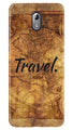 Travel Mobile Back Case for Nokia 3.1 (Design - 375)