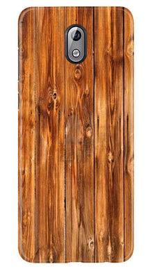 Wooden Texture Mobile Back Case for Nokia 3.1 (Design - 376)