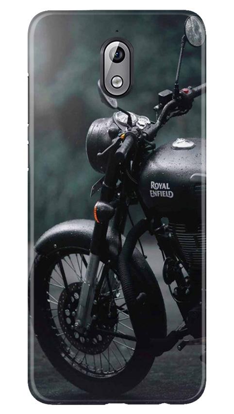 Royal Enfield Mobile Back Case for Nokia 3.1 (Design - 380)