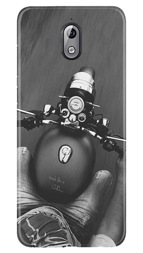 Royal Enfield Mobile Back Case for Nokia 3.1 (Design - 382)
