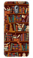 Book Shelf Mobile Back Case for Nokia 3.1 (Design - 390)