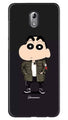 Shin Chan Mobile Back Case for Nokia 3.1 (Design - 391)