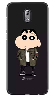 Shin Chan Mobile Back Case for Nokia 3.1 (Design - 391)