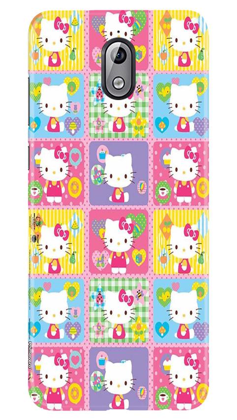 Kitty Mobile Back Case for Nokia 3.1 (Design - 400)