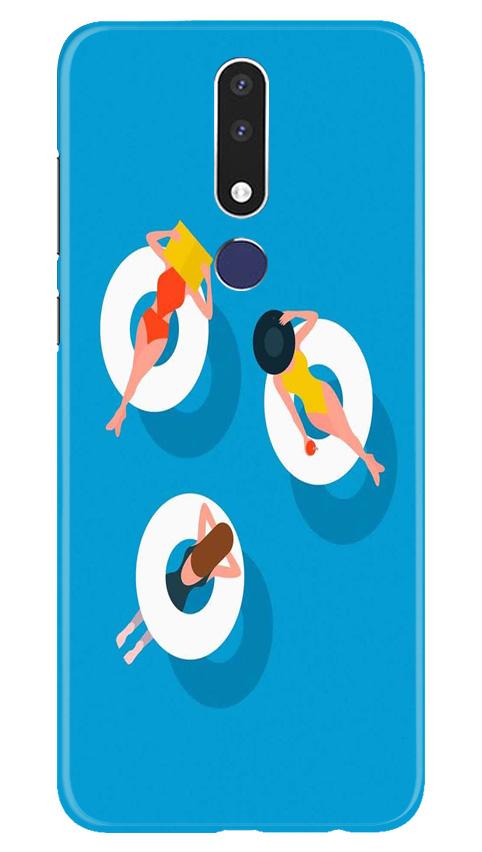 Girlish Mobile Back Case for Nokia 3.1 Plus (Design - 306)