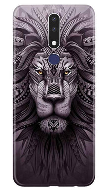 Lion Mobile Back Case for Nokia 3.1 Plus (Design - 315)