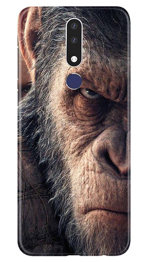 Angry Ape Mobile Back Case for Nokia 3.1 Plus (Design - 316)
