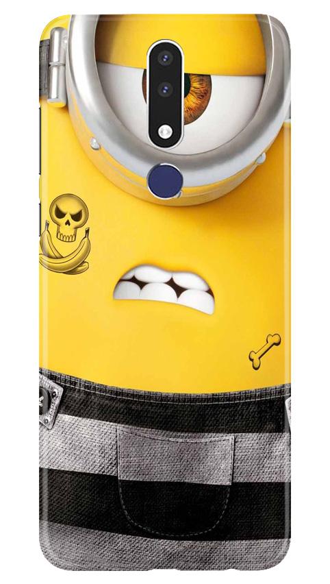 Minion Mobile Back Case for Nokia 3.1 Plus (Design - 324)