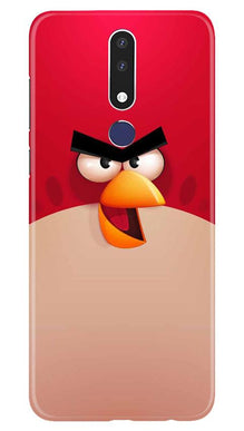 Angry Bird Red Mobile Back Case for Nokia 3.1 Plus (Design - 325)