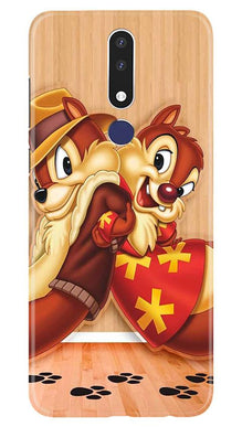 Chip n Dale Mobile Back Case for Nokia 3.1 Plus (Design - 335)