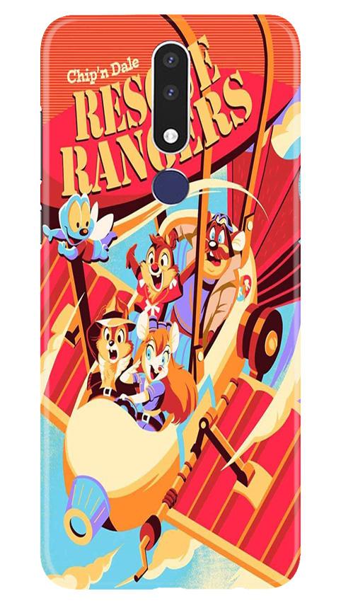 Rescue Rangers Mobile Back Case for Nokia 3.1 Plus (Design - 341)