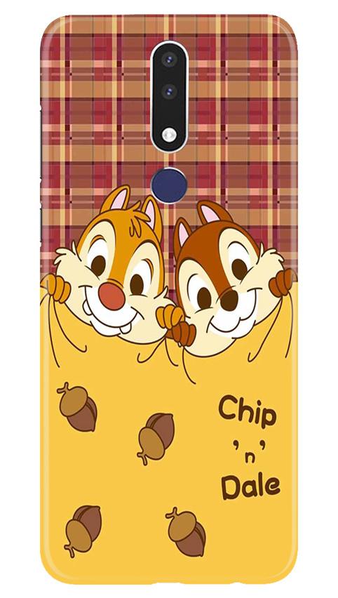 Chip n Dale Mobile Back Case for Nokia 3.1 Plus (Design - 342)