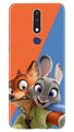 Cartoon Mobile Back Case for Nokia 3.1 Plus (Design - 346)