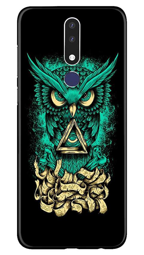 Owl Mobile Back Case for Nokia 3.1 Plus (Design - 358)
