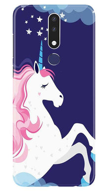 Unicorn Mobile Back Case for Nokia 3.1 Plus (Design - 365)
