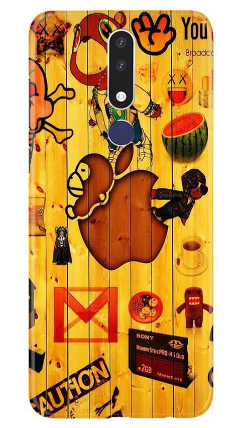 Wooden Texture Mobile Back Case for Nokia 3.1 Plus (Design - 367)