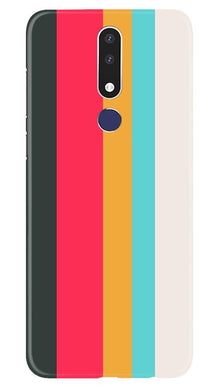 Color Pattern Mobile Back Case for Nokia 3.1 Plus (Design - 369)