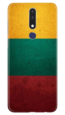 Color Pattern Mobile Back Case for Nokia 3.1 Plus (Design - 374)