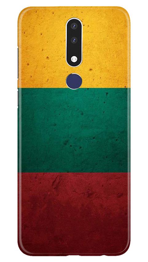 Color Pattern Mobile Back Case for Nokia 3.1 Plus (Design - 374)
