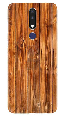 Wooden Texture Mobile Back Case for Nokia 3.1 Plus (Design - 376)