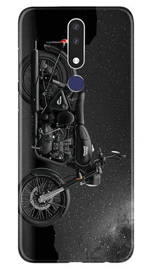Royal Enfield Mobile Back Case for Nokia 3.1 Plus (Design - 381)