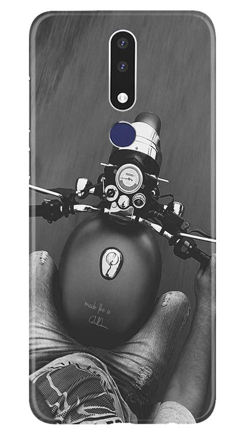 Royal Enfield Mobile Back Case for Nokia 3.1 Plus (Design - 382)