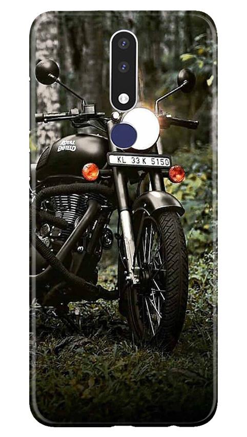Royal Enfield Mobile Back Case for Nokia 3.1 Plus (Design - 384)