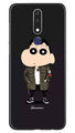 Shin Chan Mobile Back Case for Nokia 3.1 Plus (Design - 391)