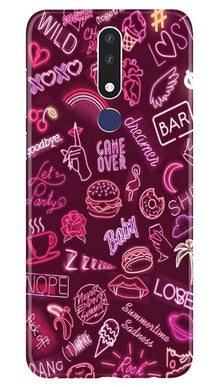 Party Theme Mobile Back Case for Nokia 3.1 Plus (Design - 392)