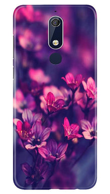 flowers Mobile Back Case for Nokia 5.1 (Design - 25)