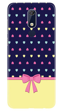 Gift Wrap5 Mobile Back Case for Nokia 5.1 (Design - 40)