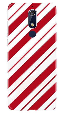 Red White Case for Nokia 5.1