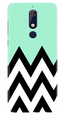 Pattern Mobile Back Case for Nokia 5.1 (Design - 58)