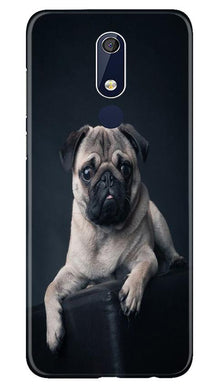 little Puppy Mobile Back Case for Nokia 5.1 (Design - 68)