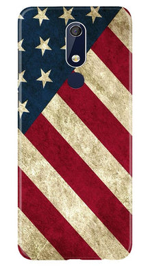 America Mobile Back Case for Nokia 5.1 (Design - 79)