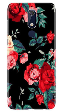 Red Rose2 Mobile Back Case for Nokia 5.1 (Design - 81)
