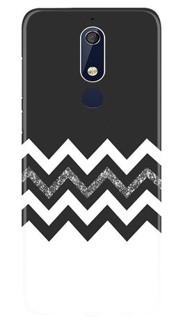Black white Pattern2Case for Nokia 5.1