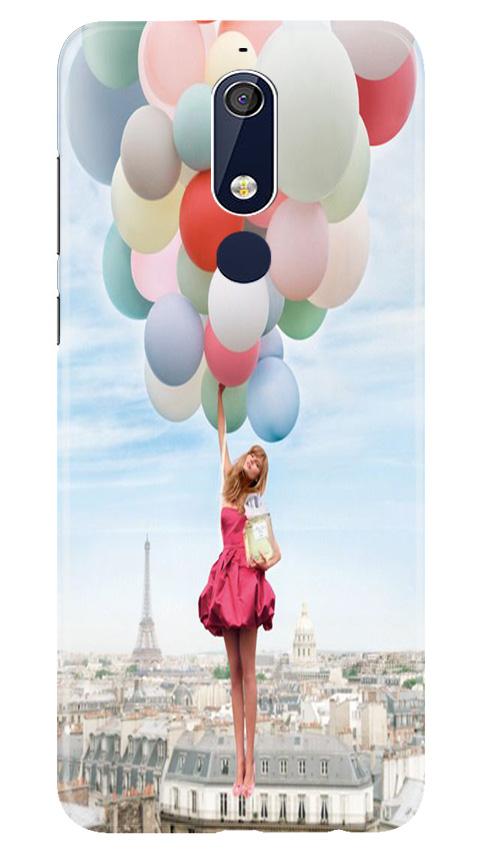 Girl with Baloon Case for Nokia 5.1
