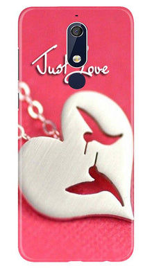 Just love Mobile Back Case for Nokia 5.1 (Design - 88)