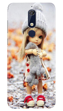 Cute Doll Mobile Back Case for Nokia 5.1 (Design - 93)